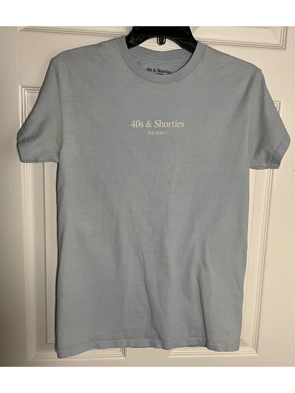 40s & Shorties S/S 2020 Light Blue Graphic T-Shirt Size S
